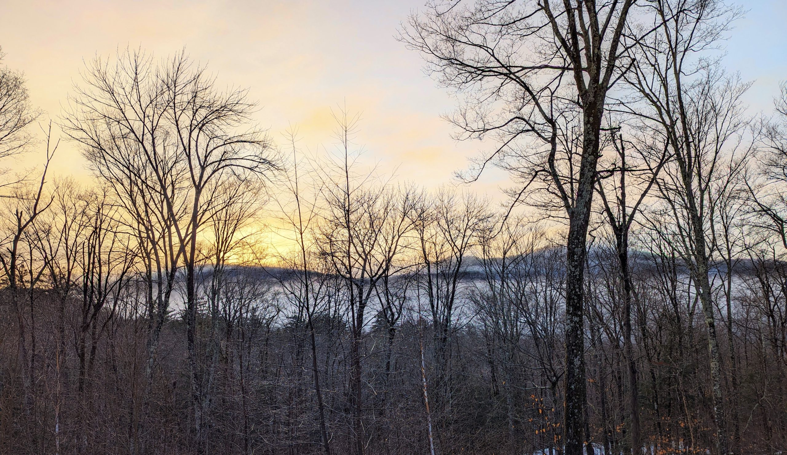 Misty Morning Sunrise
